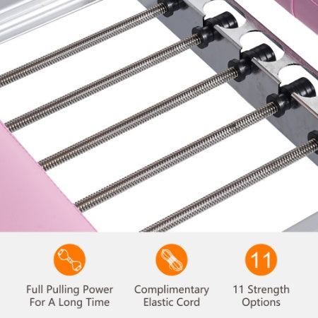 Compact Pilates Reformer – Home Gym Workout (330lbs)