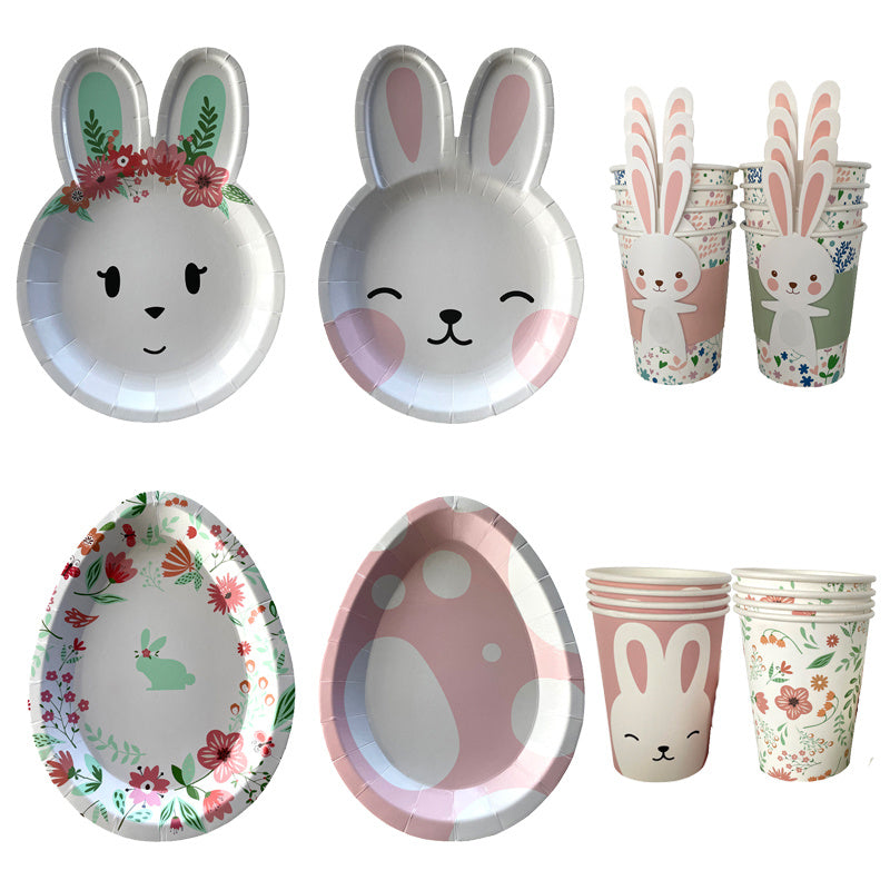 Easter Party Supplies – Bunny Plates & Cups