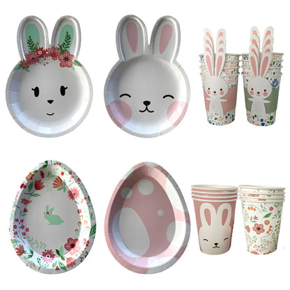 Easter Party Supplies – Bunny Plates & Cups