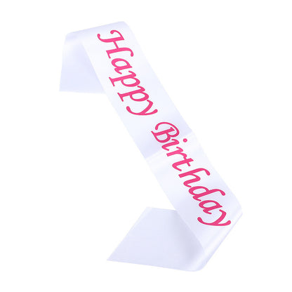 Happy Birthday Celebration Belt