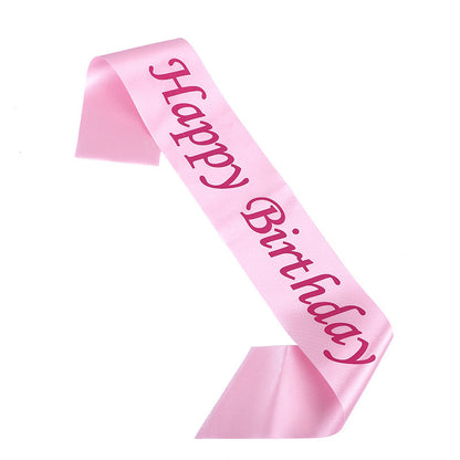 Happy Birthday Celebration Belt