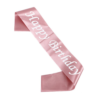 Happy Birthday Celebration Belt