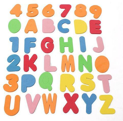 Educational 36 Letters and Numbers Set for Kids