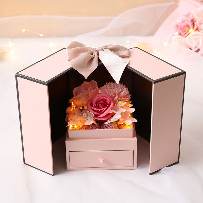 Rose Gift Box – Creative Jewelry Storage