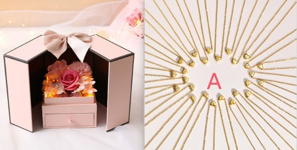 Rose Gift Box – Creative Jewelry Storage