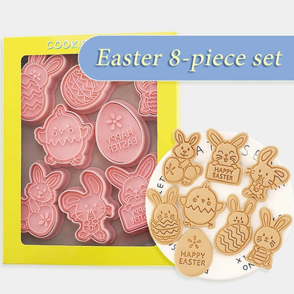 Easter Egg Cookie Press – Bunny Design Mold