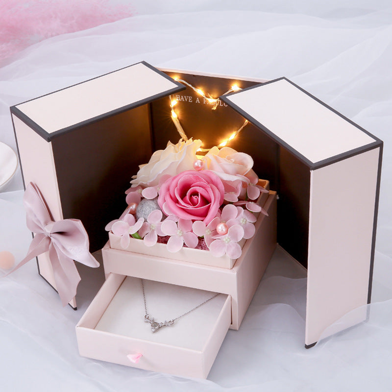 Rose Gift Box – Creative Jewelry Storage