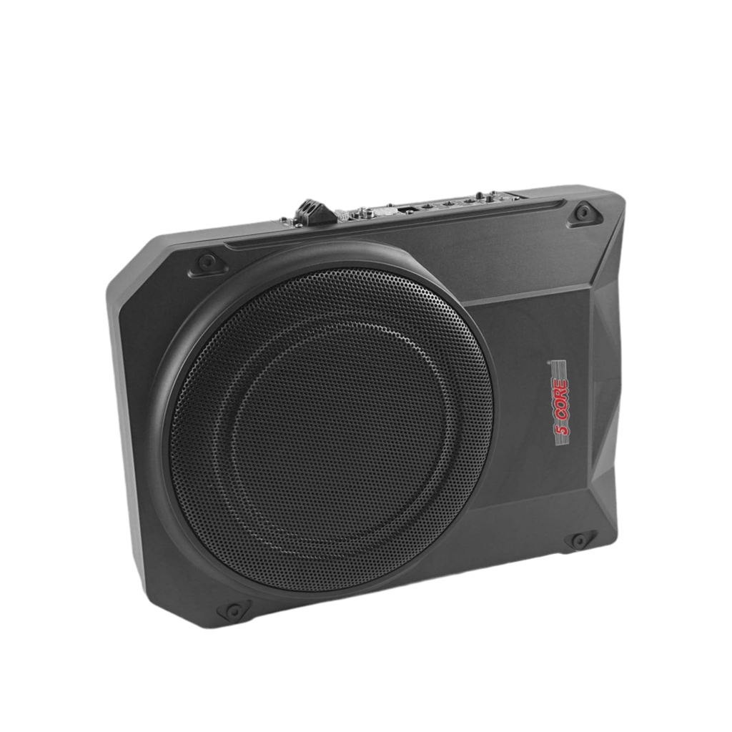 5Core 10” Slim Under-Seat Subwoofer – 800W