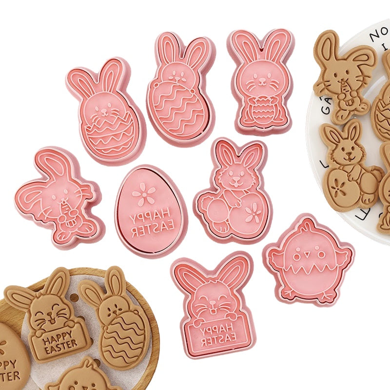 Easter Egg Cookie Press – Bunny Design Mold