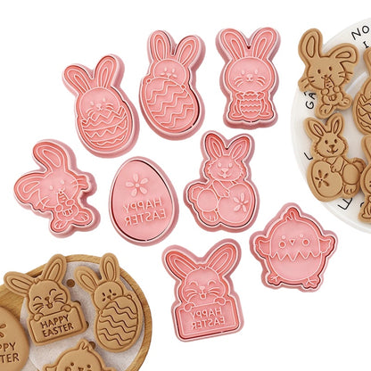 Easter Egg Cookie Press – Bunny Design Mold