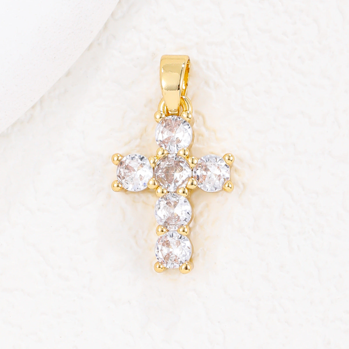 Cross Necklace – Zirconium Birthstone Jewelry
