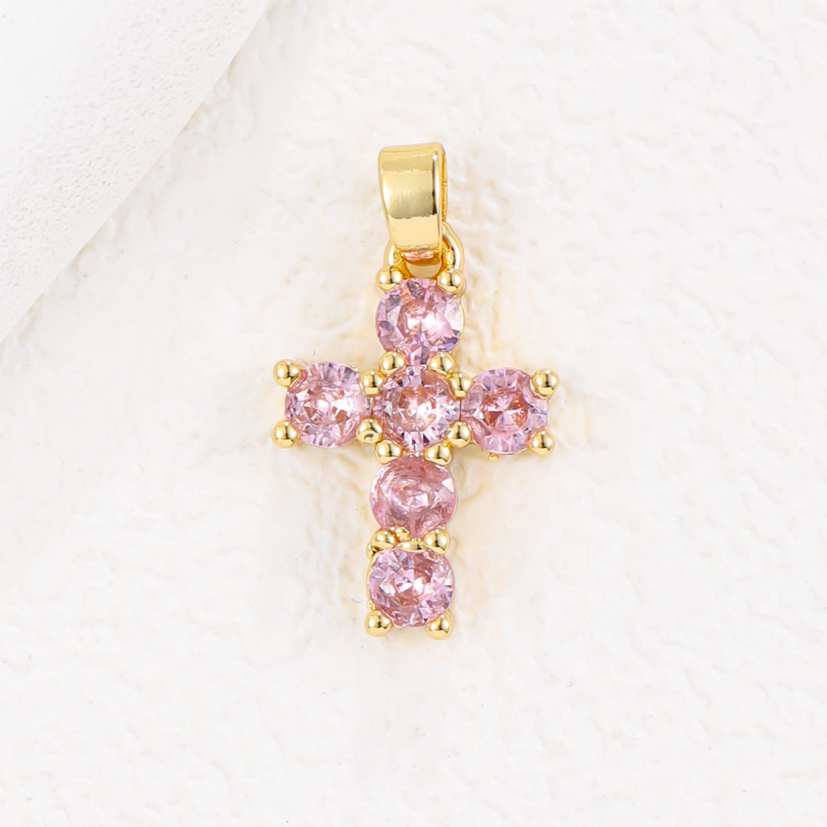 Cross Necklace – Zirconium Birthstone Jewelry