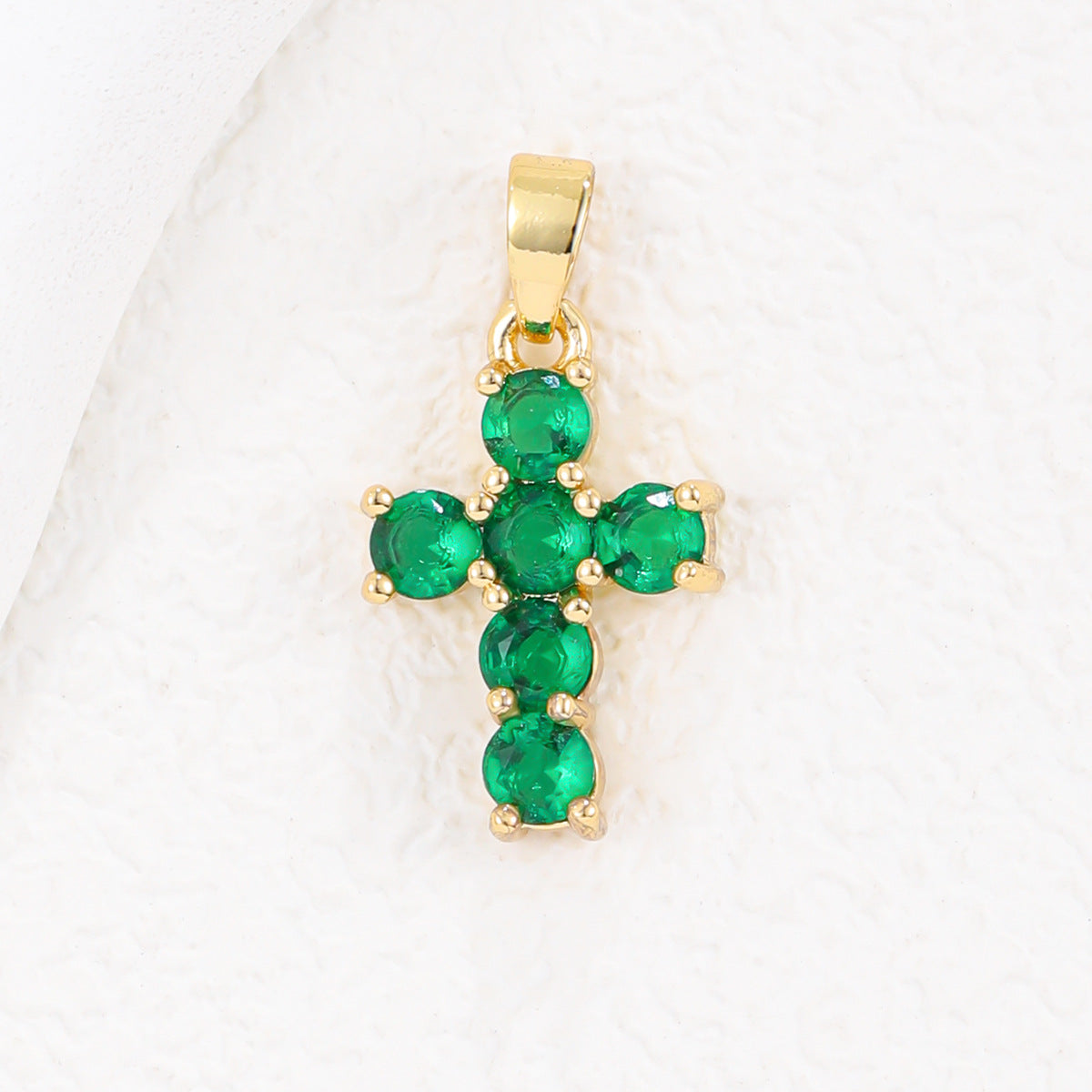 Cross Necklace – Zirconium Birthstone Jewelry