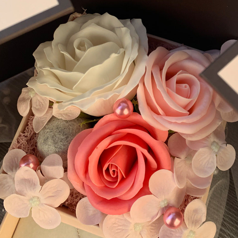Rose Gift Box – Creative Jewelry Storage