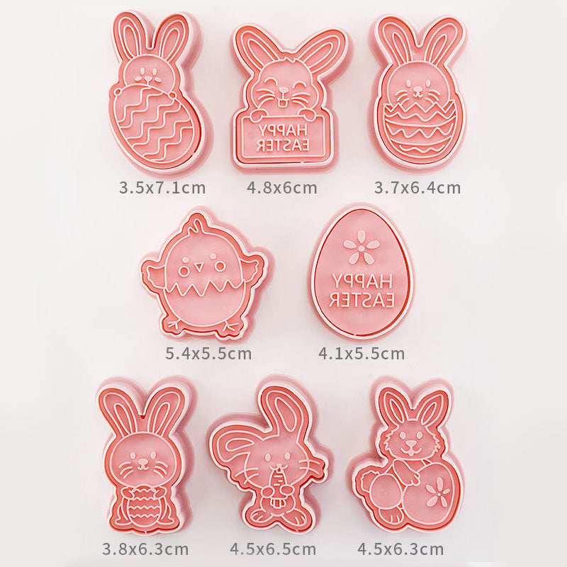 Easter Egg Cookie Press – Bunny Design Mold