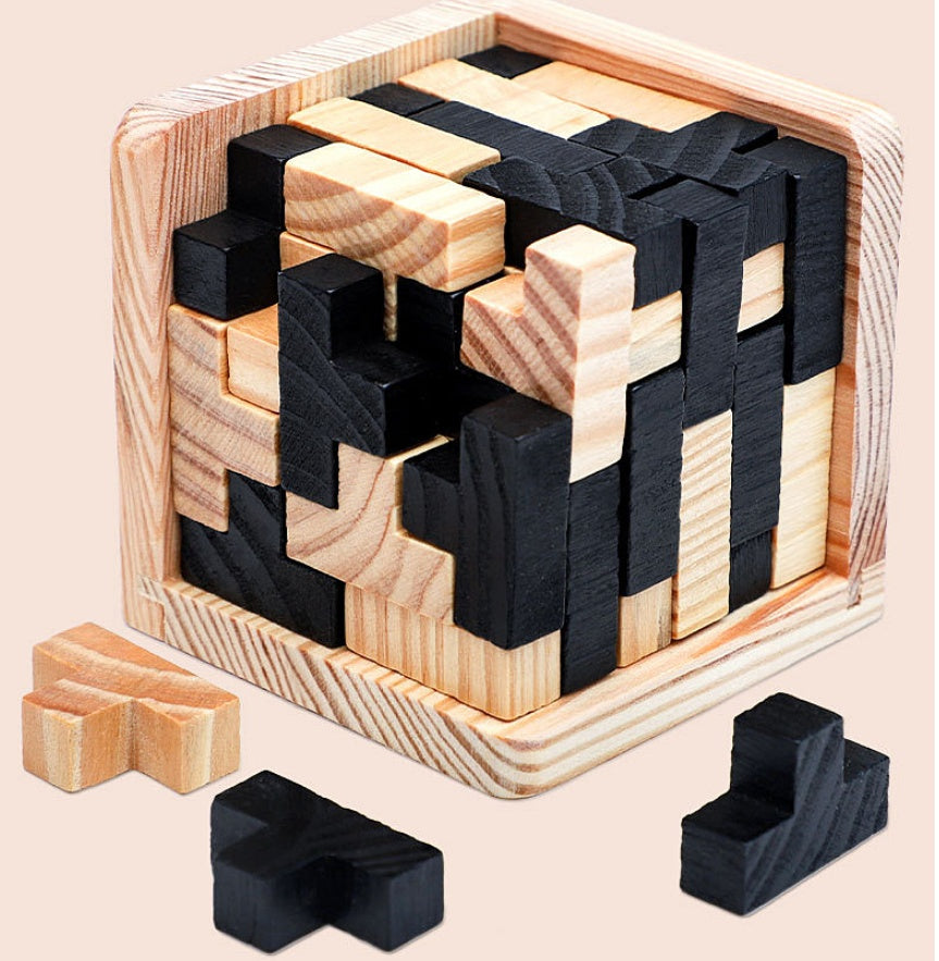 Luban Lock Puzzle – Brain Teaser Toy
