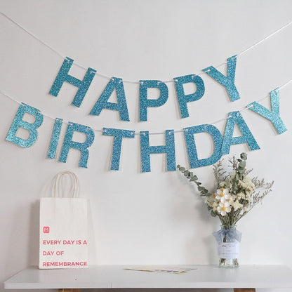 Happy Birthday Wall Decoration Banner