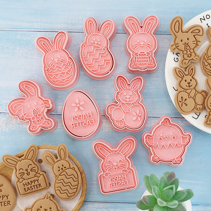 Easter Egg Cookie Press – Bunny Design Mold